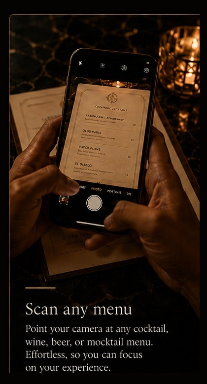 Scan any menu
